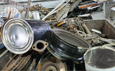 scrap and metal waste recycling